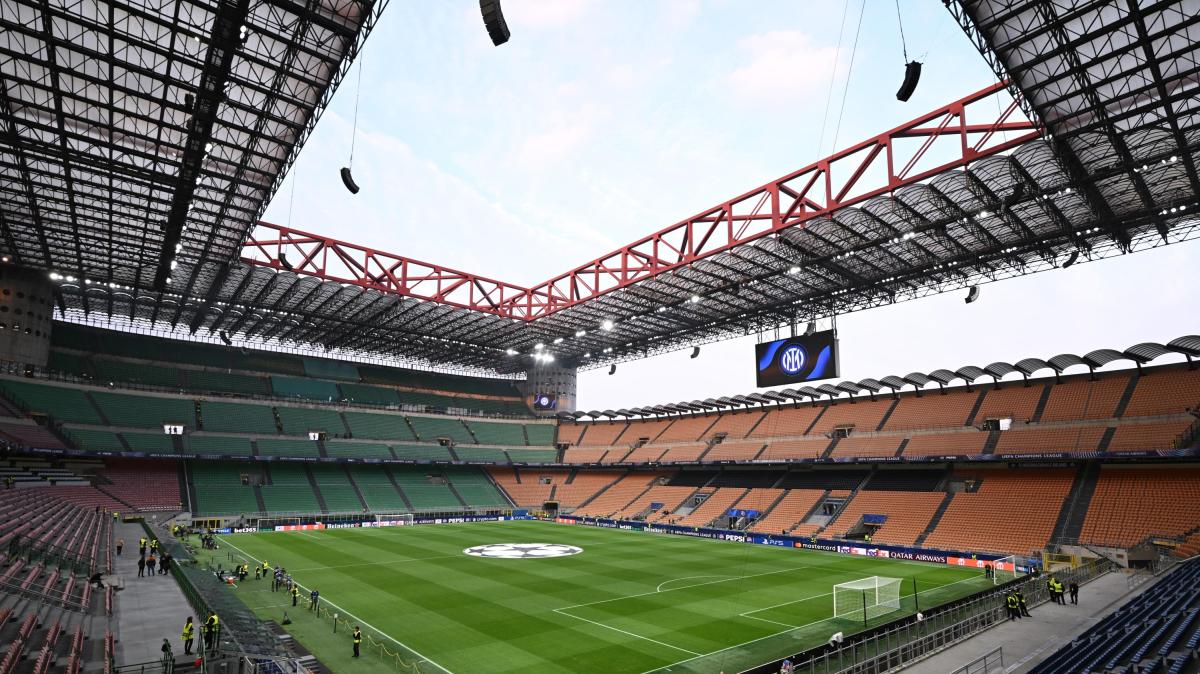 Lo stadio Meazza