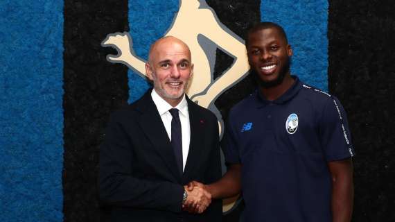 Luca Percassi con Musah
