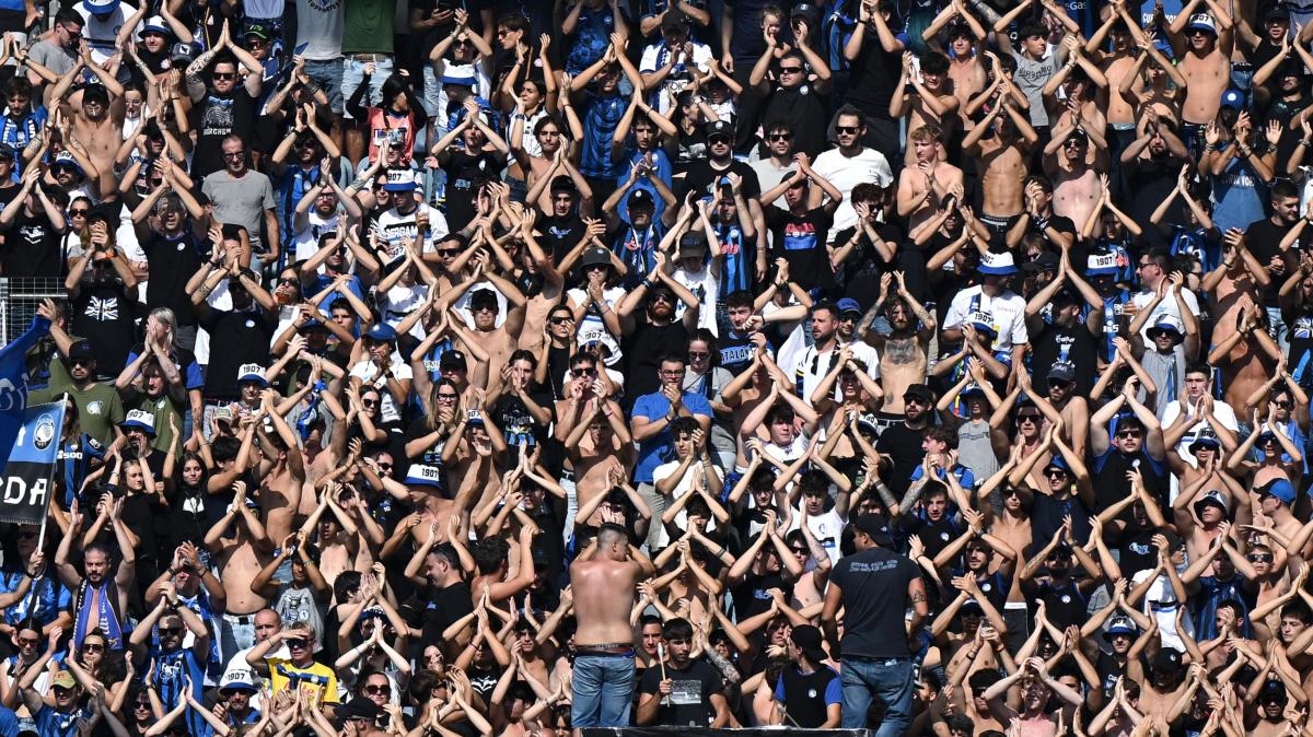 I tifosi dell'Atalanta