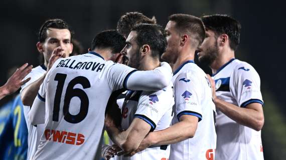 L&#039;Atalanta esulta 