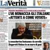 La Verità - L'Ue minaccia gli italiani «Attenti a come votate»