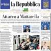 La Repubblica - Attacco a Mattarella