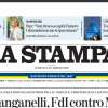 La Stampa - Manganelli, FdI contro Mattarella