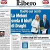Libero Quotidiano - La Meloni svela il bluff di Draghi 