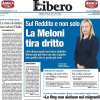 Libero Quotidiano -La Meloni tira dritto