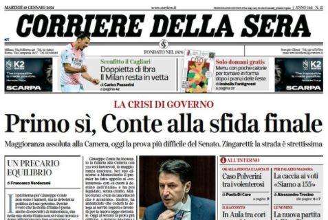 Corriere della Sera - Primo sì, Conte alla sfida finale 