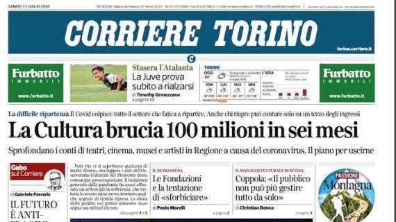 Corriere Torino -  La Cultura brucia 100 milioni in sei mesi