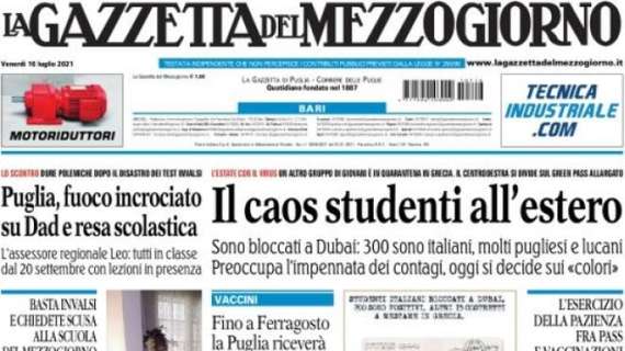 La Gazzetta del Mezzogiorno - Il caos studenti all'estero 