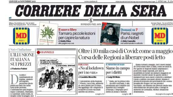 Corriere della Sera - Nomine Rai, l'ira di Conte