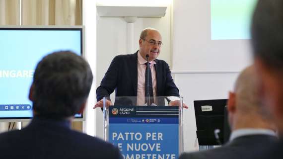 Zingaretti: "Con Patto nuove Competenze rispondiamo a esigenze di occupazione e imprese"