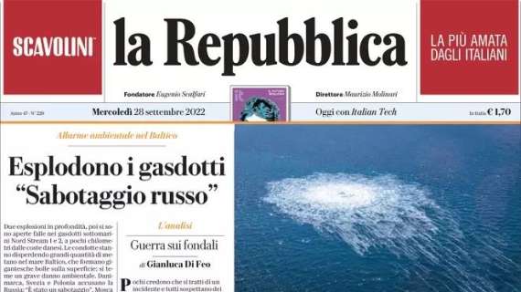 La Repubblica - Il patto Meloni-Draghi