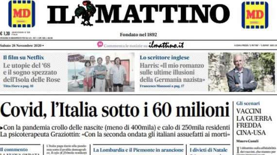 Il Mattino: "Insulti a Napoli e Maradona bufera su Cabrini"