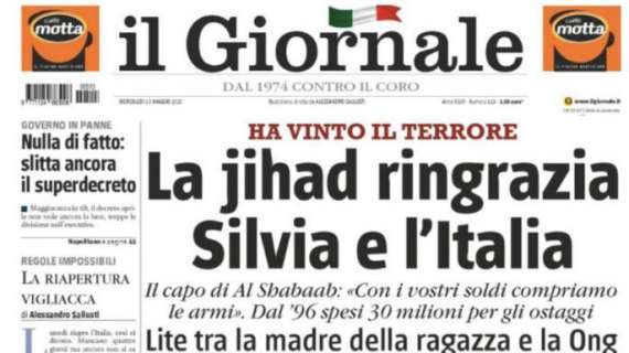 Il Giornale - La jihad ringrazia Silvia e l’Italia