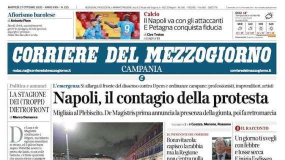 Corriere del Mezzogiorno - Napoli, il contagio della protesta