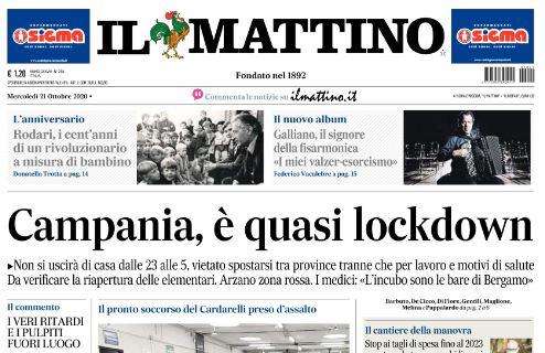 Il Mattino - Campania, è quasi lockdown 