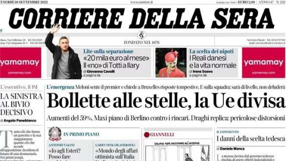 Corriere della Sera - Bollette alle stelle, la Ue divisa