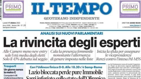 Il Tempo - La rivincita degli esperti