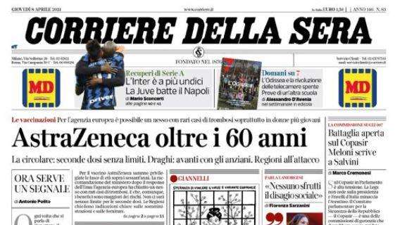 Corriere della Sera - AstraZeneca oltre i 60 anni 