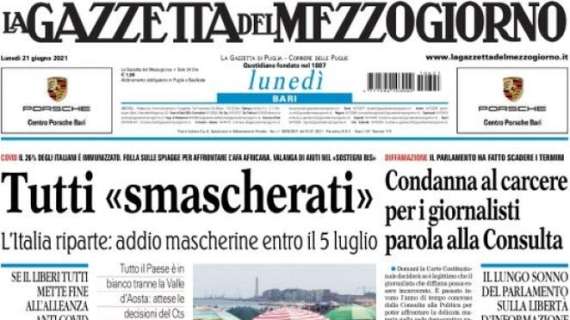 La Gazzetta del Mezzogiorno - Tutti "smascherati"