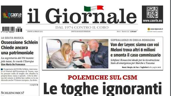 Il Giornale - "Le toghe ignoranti" 