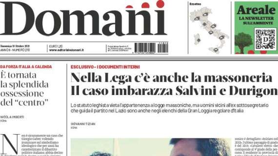 Domani - Nella Lega c'è anche la Massoneria. Il caso imbarazza Salvini e Durigon