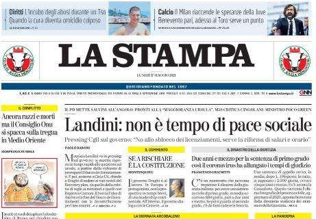 La Stampa - Landini: Non è tempo di pace sociale