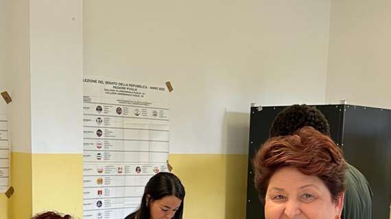 Bellanova: "Il voto è un diritto, l’espressione più alta della democrazia. Io ho votato nella mia Lecce" (FOTO)