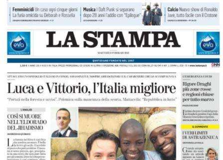 La Stampa - Luca e Vittorio, l'Italia migliore 