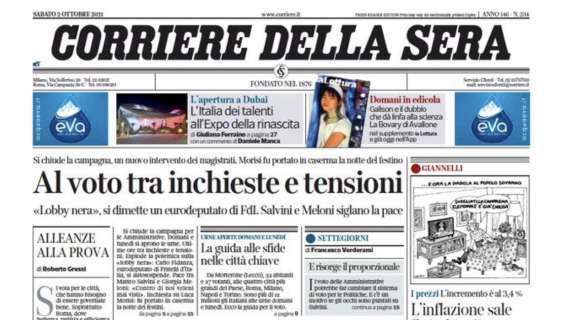 Corriere della Sera - Al voto tra inchieste e tensioni