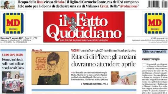 Fatto Quotidiano - Metà Pd rema contro Conte. E Renzi gode