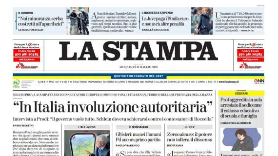 La Stampa - "In Italia involuzione autoritaria"