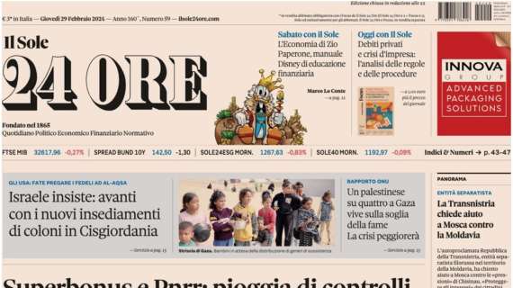 Indici e numeri sales sole 24 ore