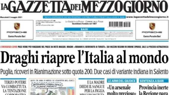 La Gazzetta del Mezzogiorno - Draghi riapre l'Italia al mondo 