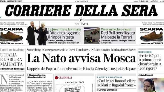 Corriere della Sera - La Nato avvisa Mosca