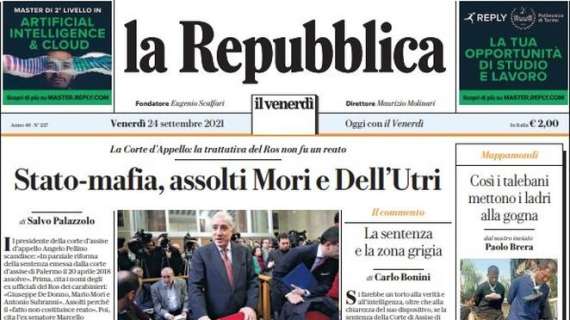 La Repubblica - "Un patto per la rinascita"