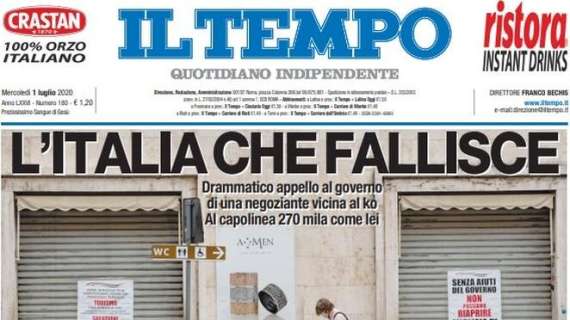 Il Tempo - L'Italia che fallisce