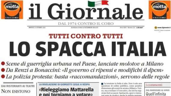 IL Giornale - Lo spacca Italia