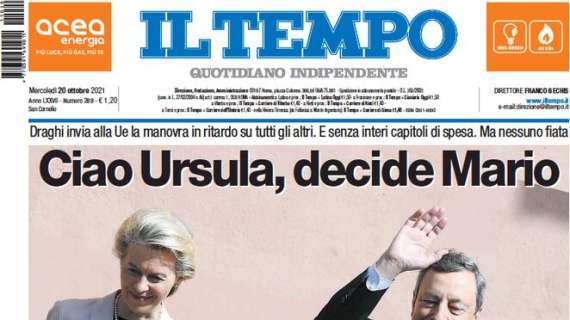 Il Tempo - Ciao Ursula, decide Mario