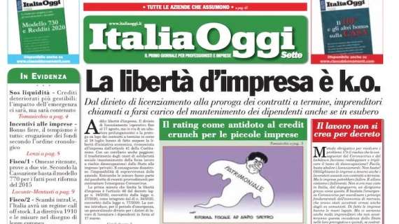 Italia Oggi Sette - La libertà d’impresa è k.o.