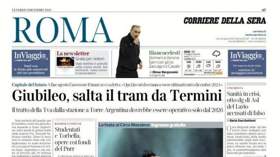  Corriere Roma - Giubileo, salta il tram da Termini