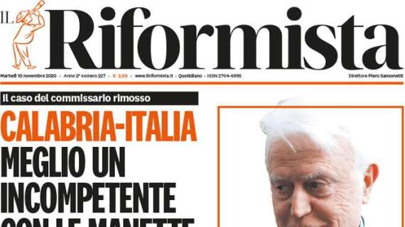 Il Riformista - Calabria-Italia, meglio un incompetente con le manette pulite.... che un politico