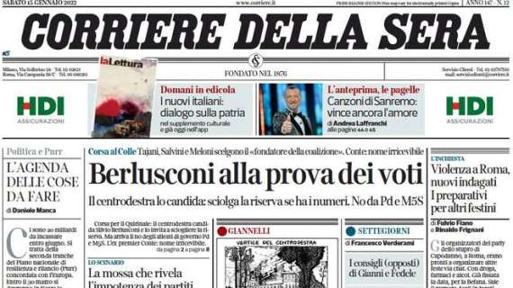 Corriere della Sera - Berlusconi alla prova dei voti