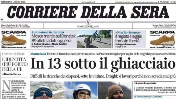 Corriere della Sera - In 13 sotto il ghicciaio