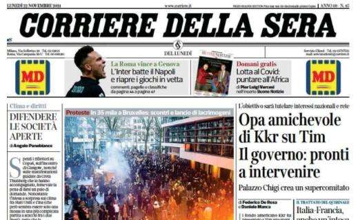 Corriere della Sera - L'assalto No vax al cuore dell'Europa