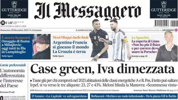 Il Messaggero - Case green, Iva dimezzata