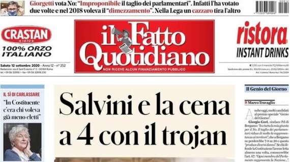 Il Fatto Quotidiano - Salvini e la cena a 4 con il trojan