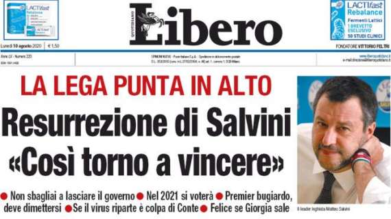 Libero - Resurrezione di Salvini. "Così torno a vincere"