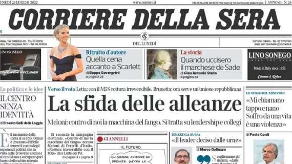 Corriere della Sera - La sfida delle alleanze