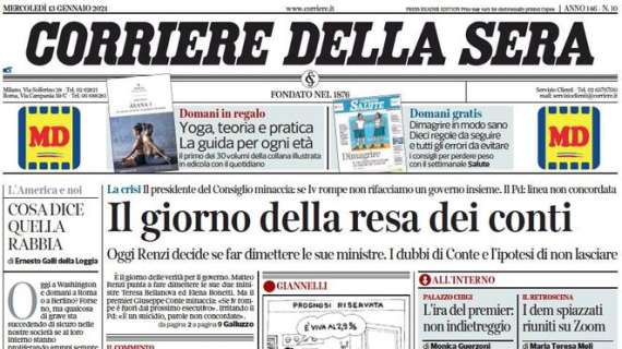 Corriere della Sera - Il giorno della resa dei conti 