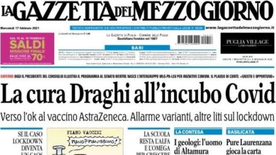 La Gazzetta del Mezzogiorno - La cura Draghi all'incubo Covid 
